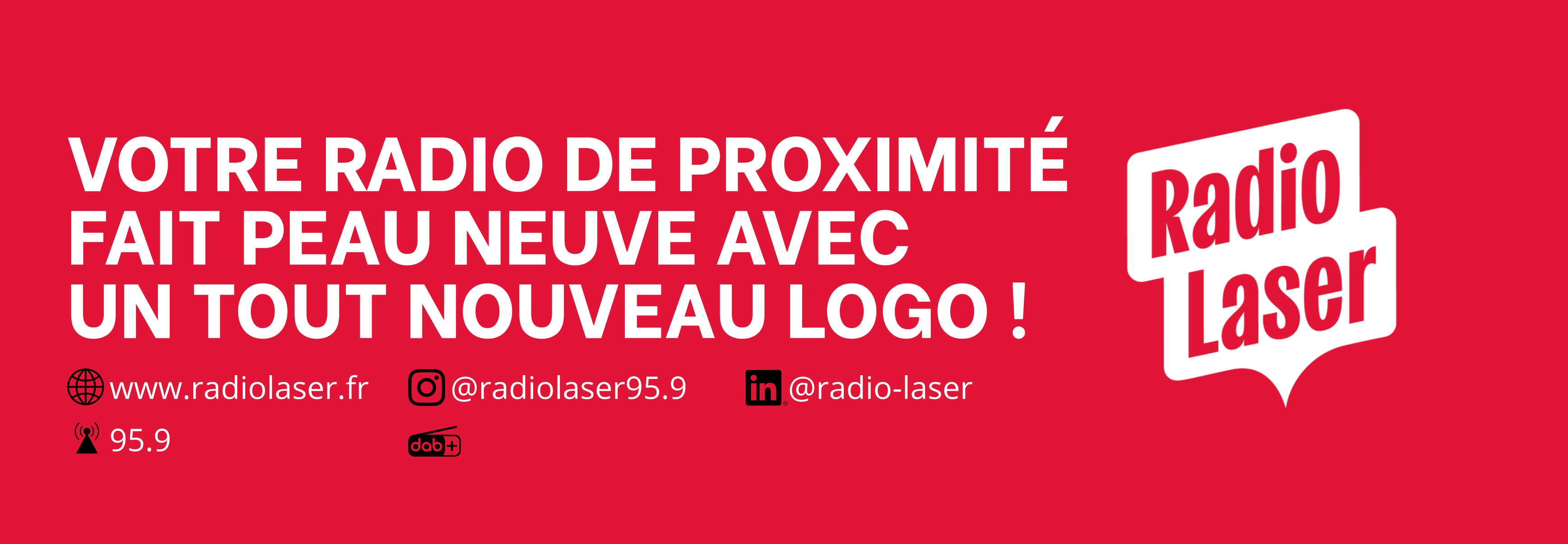Radio Laser dévoile un nouveau logo pour accompagner son avenir