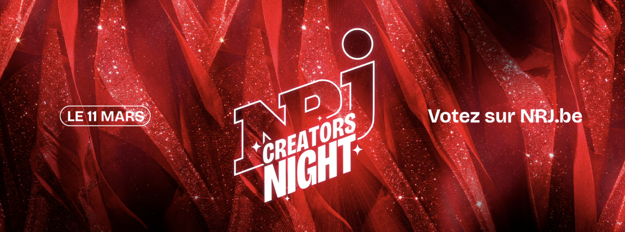 NRJ Belgique mise sur les talents audio pour sa Creators Night 