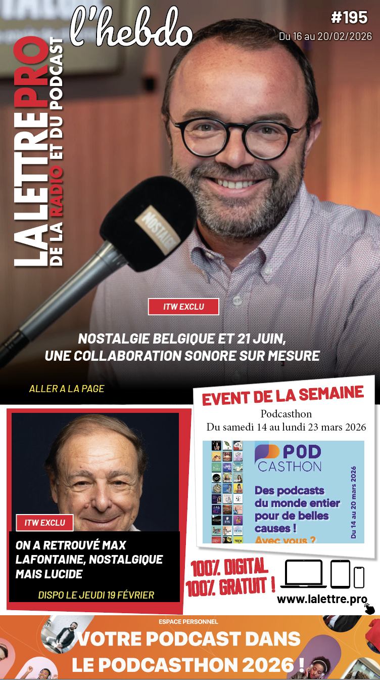 La Lettre Pro L’Hebdo 195 quand la radio ajuste le son et le regard