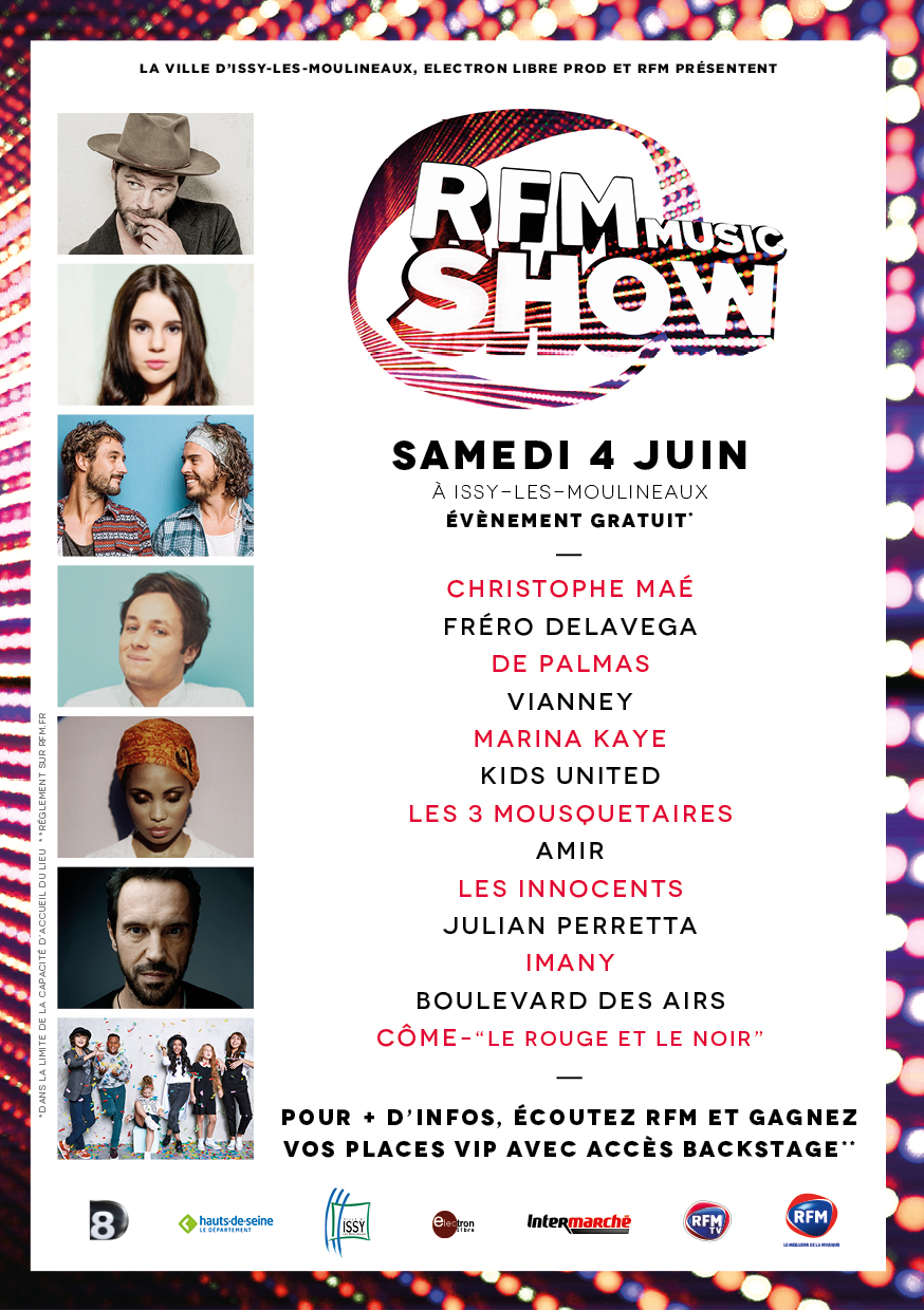 RFM prépare un nouvel RFM Music Show