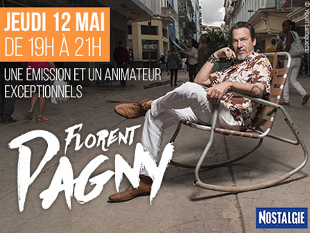 Florent Pagny animateur sur Nostalgie