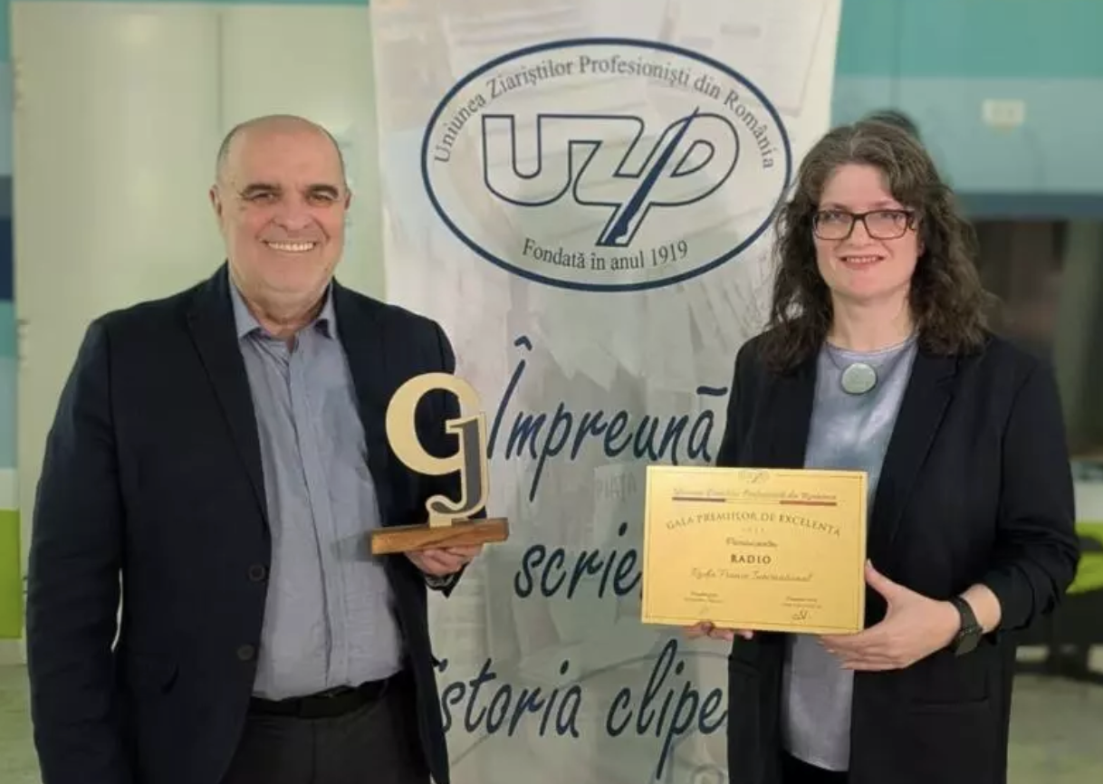 RFI România distinguée par l’Union des journalistes roumains
