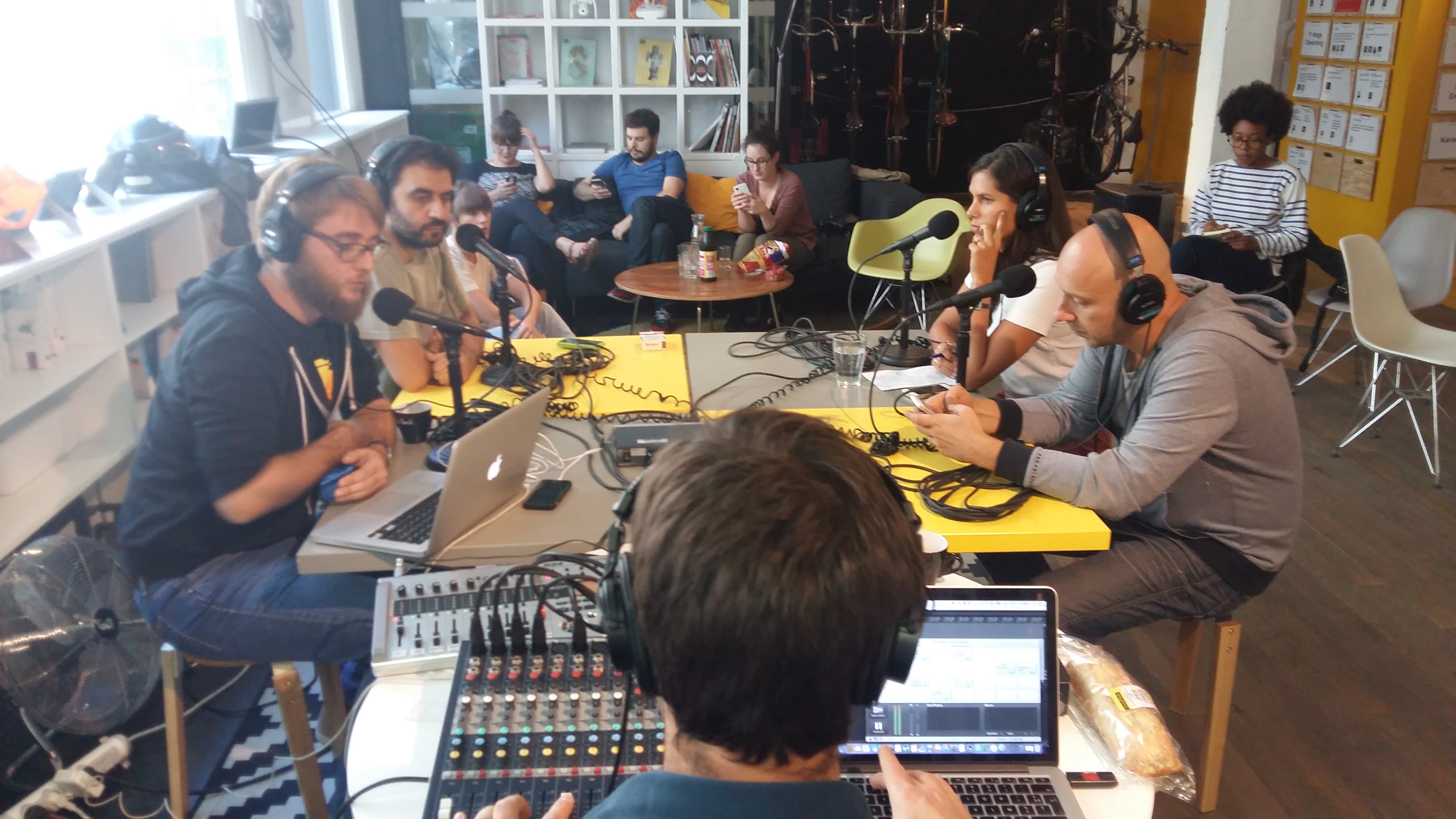 Enregistrement de l'émission NoCiné © Binge Audio