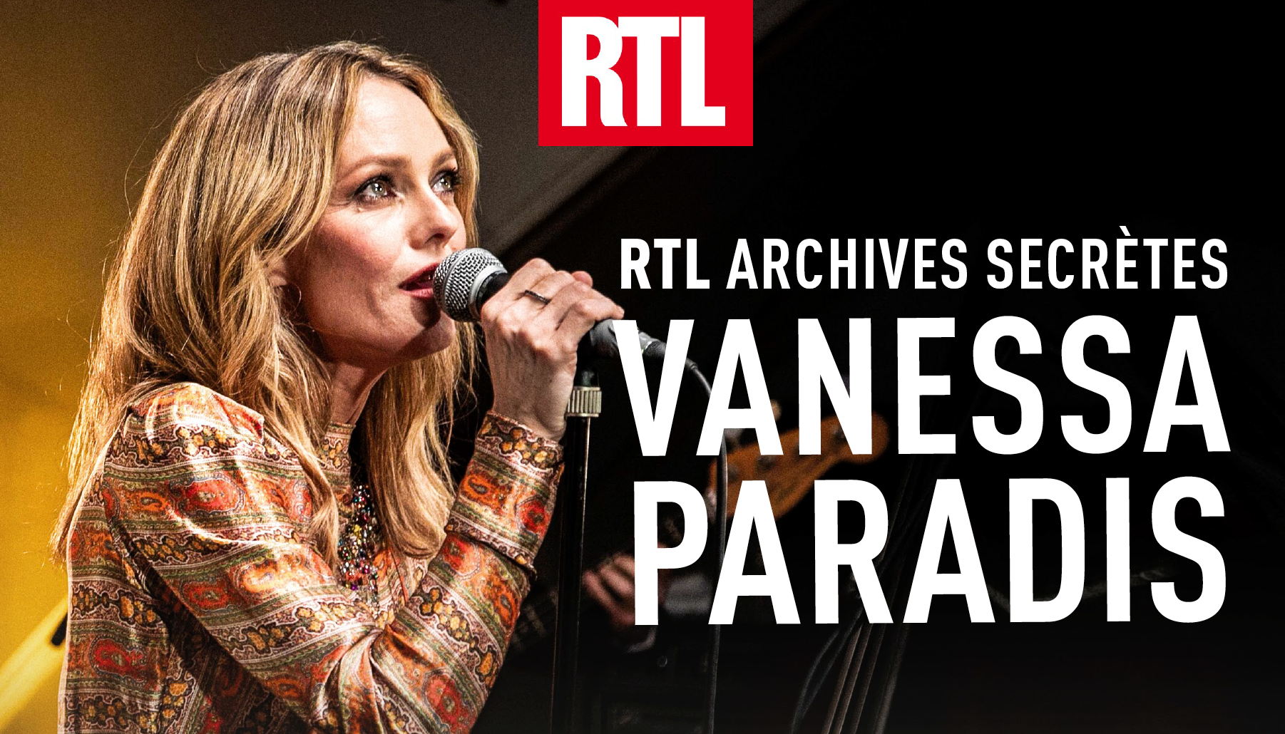 Vanessa Paradis au cœur d’une nouvelle série audio issue des archives de RTL
