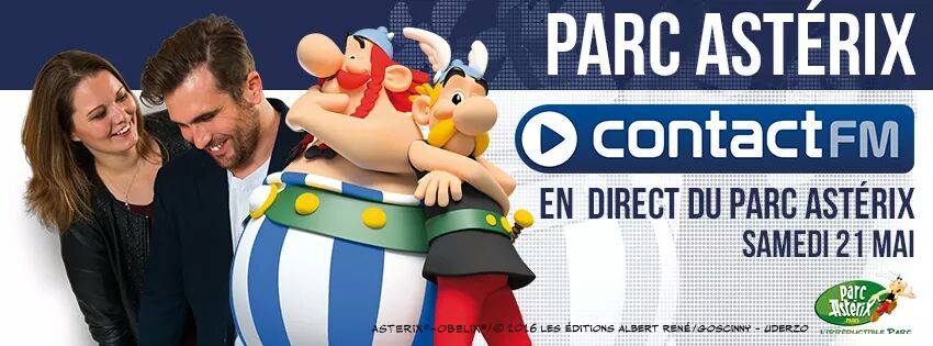 Contact FM en direct du Parc Astérix