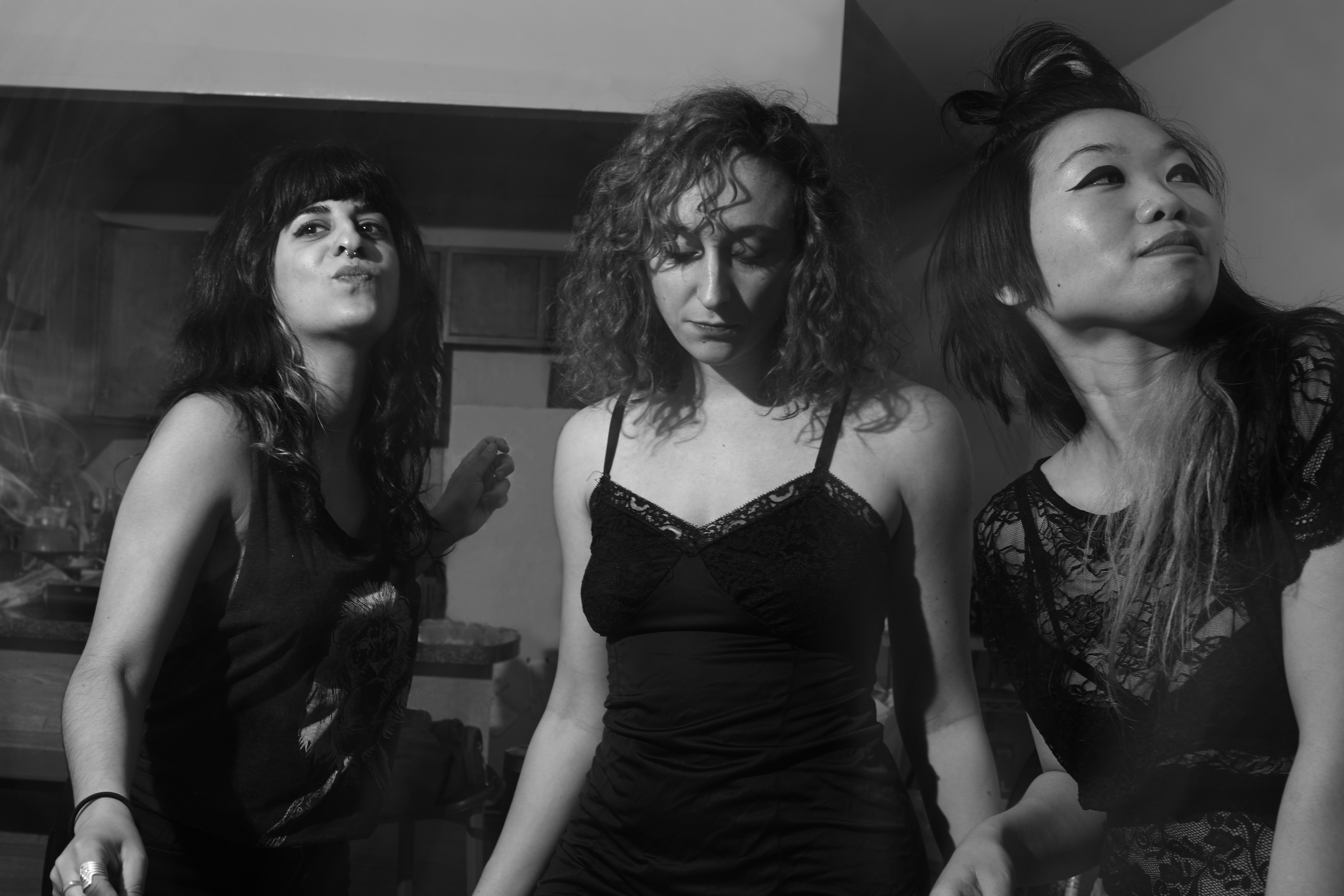 Le cœur du "Heart" : Mitra, Kaitlin et Jen (de gauche à droite). © Ted Roeder.