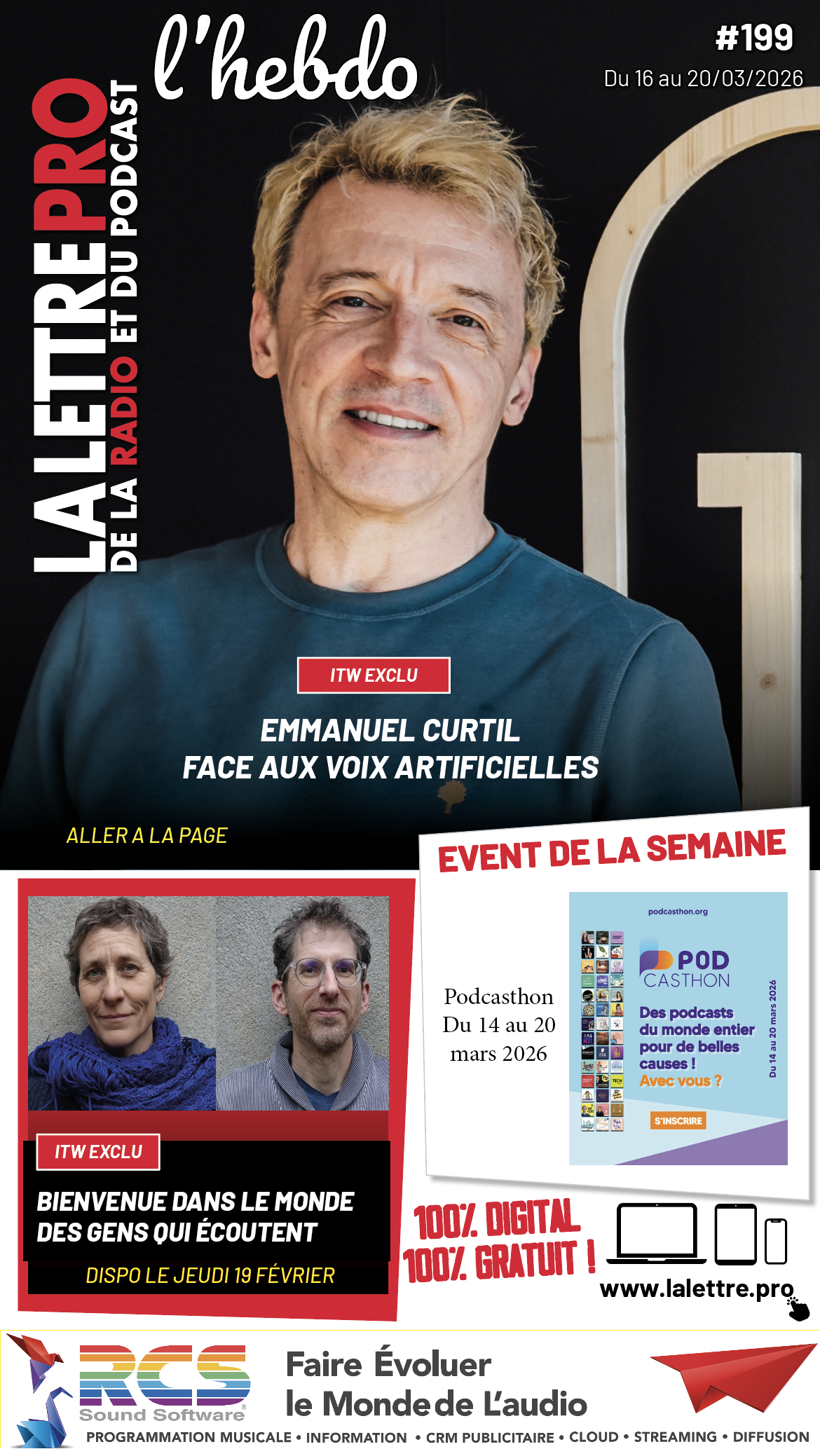 La Lettre Pro L’Hebdo 199 quand la voix humaine défend sa place