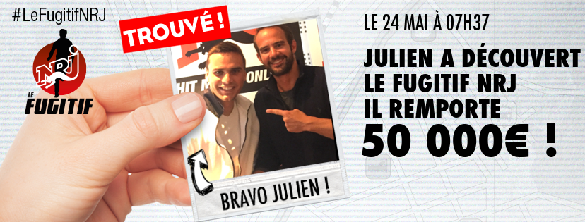"Le Fugitif NRJ" a été arrêté par un auditeur