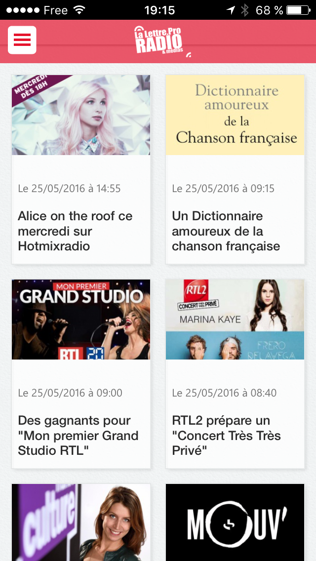 Toute l'actualité radio dans votre poche