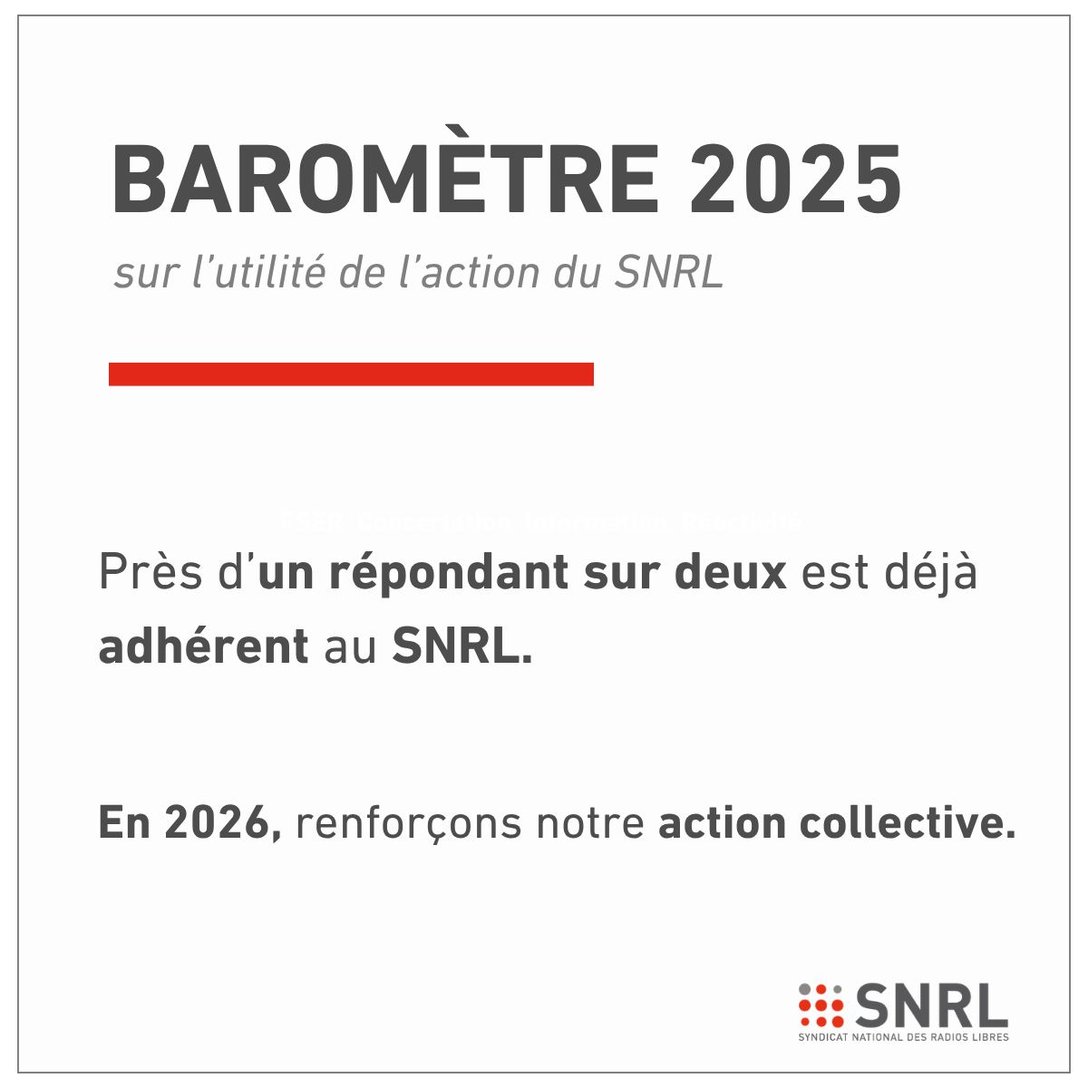 Baromètre 2025 : les radios attendent un SNRL plus utile et mobilisé
