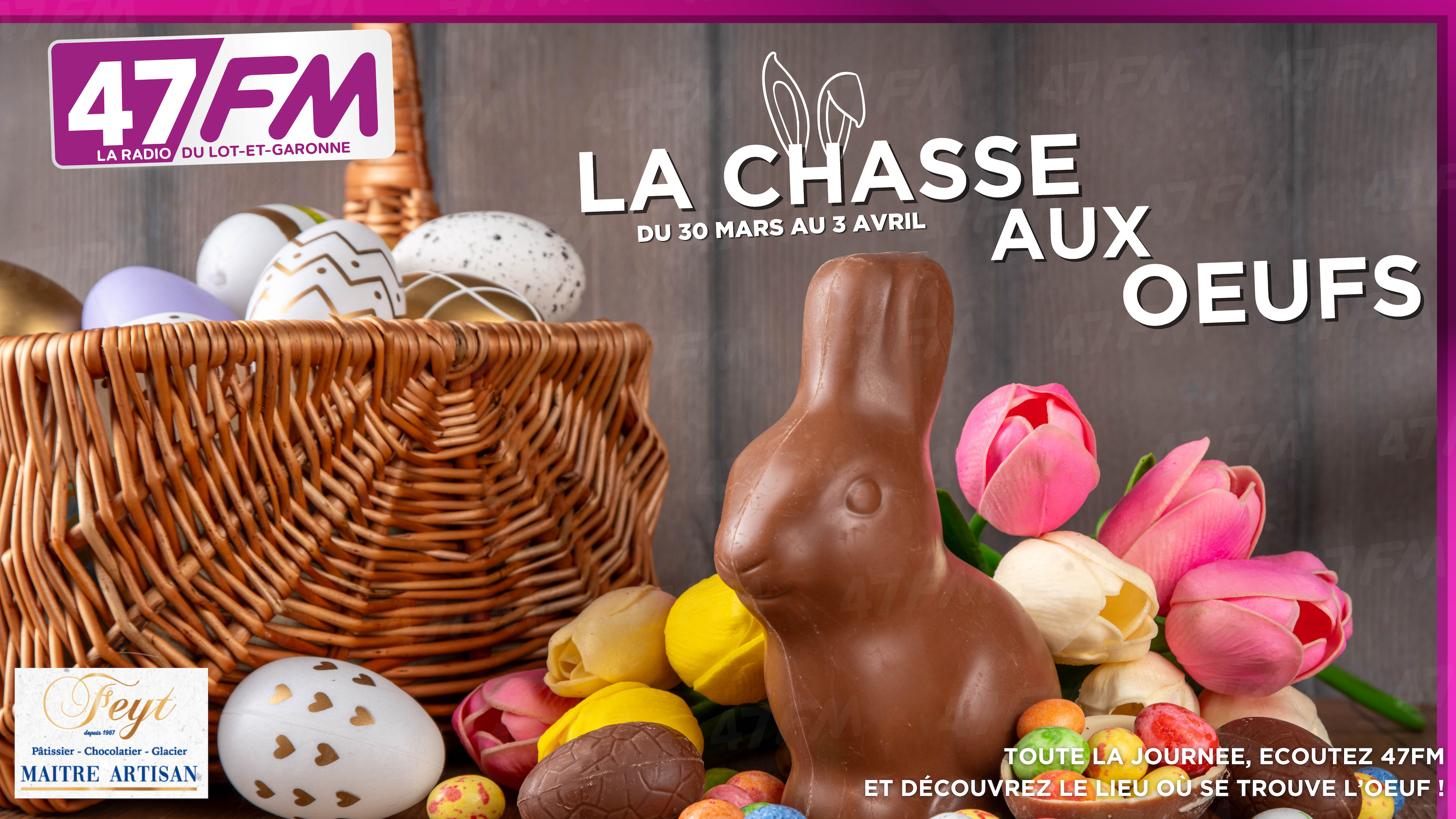 47FM transforme l’Agenais en terrain de jeu chocolaté