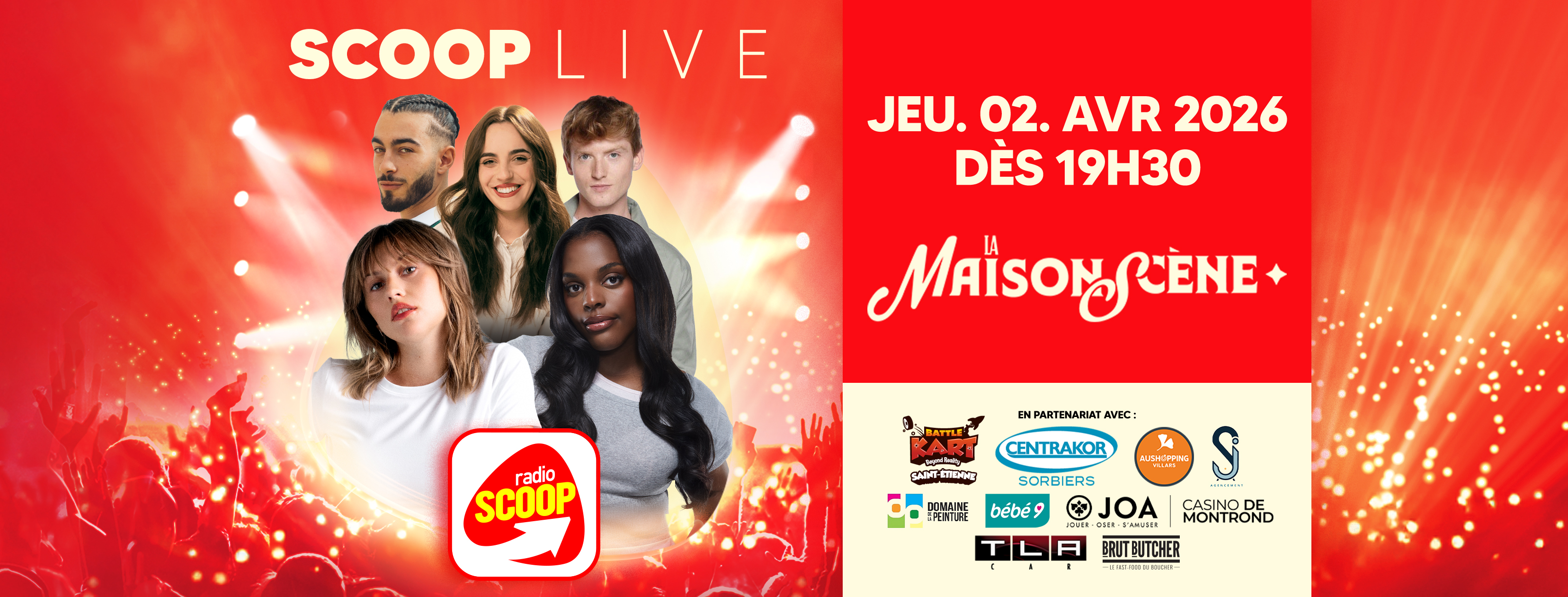 Radio Scoop organise un "Scoop Live" inédit avec Marine