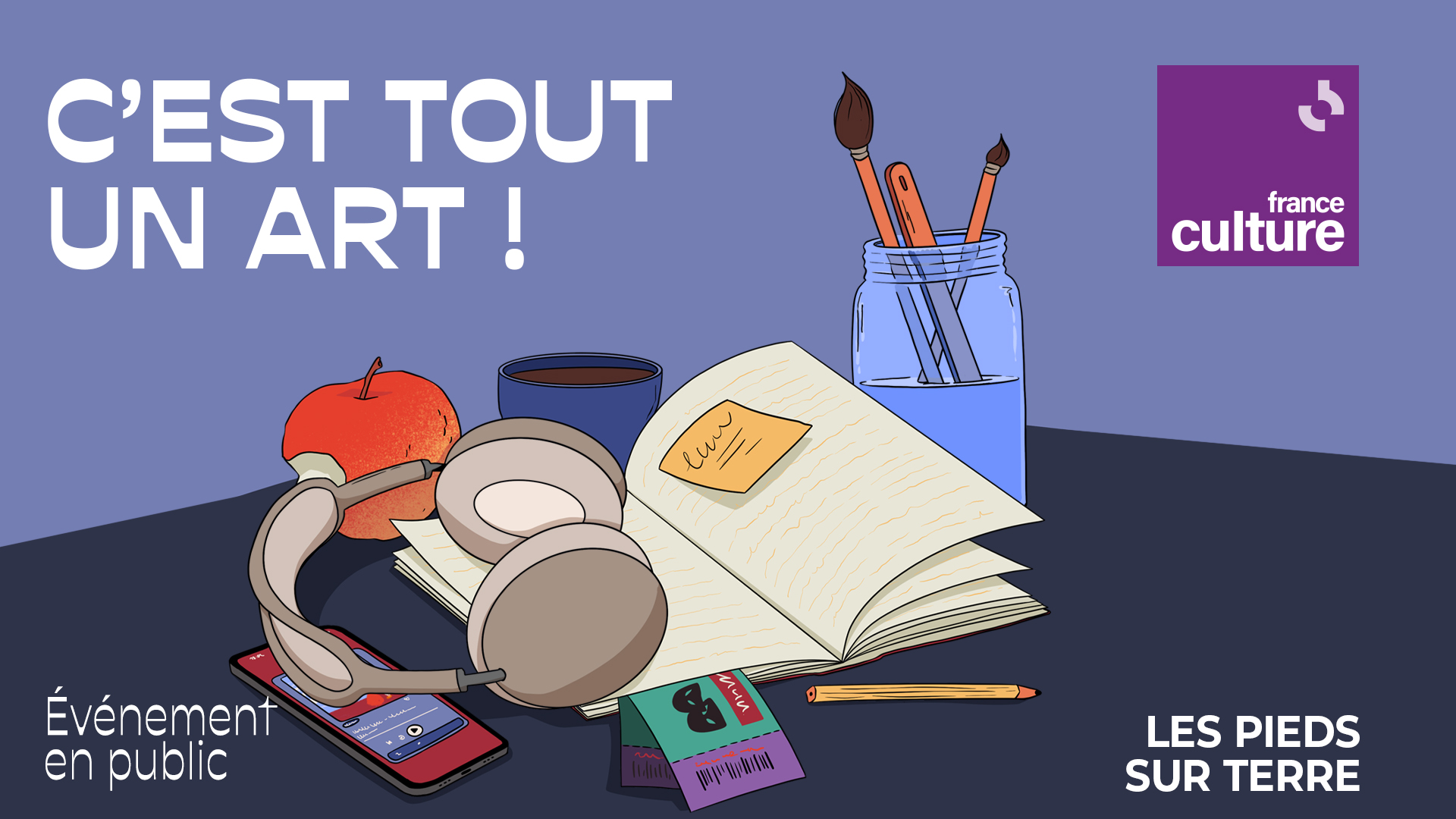 France Culture adapte "Les Pieds sur terre" en public avec huit témoignages 