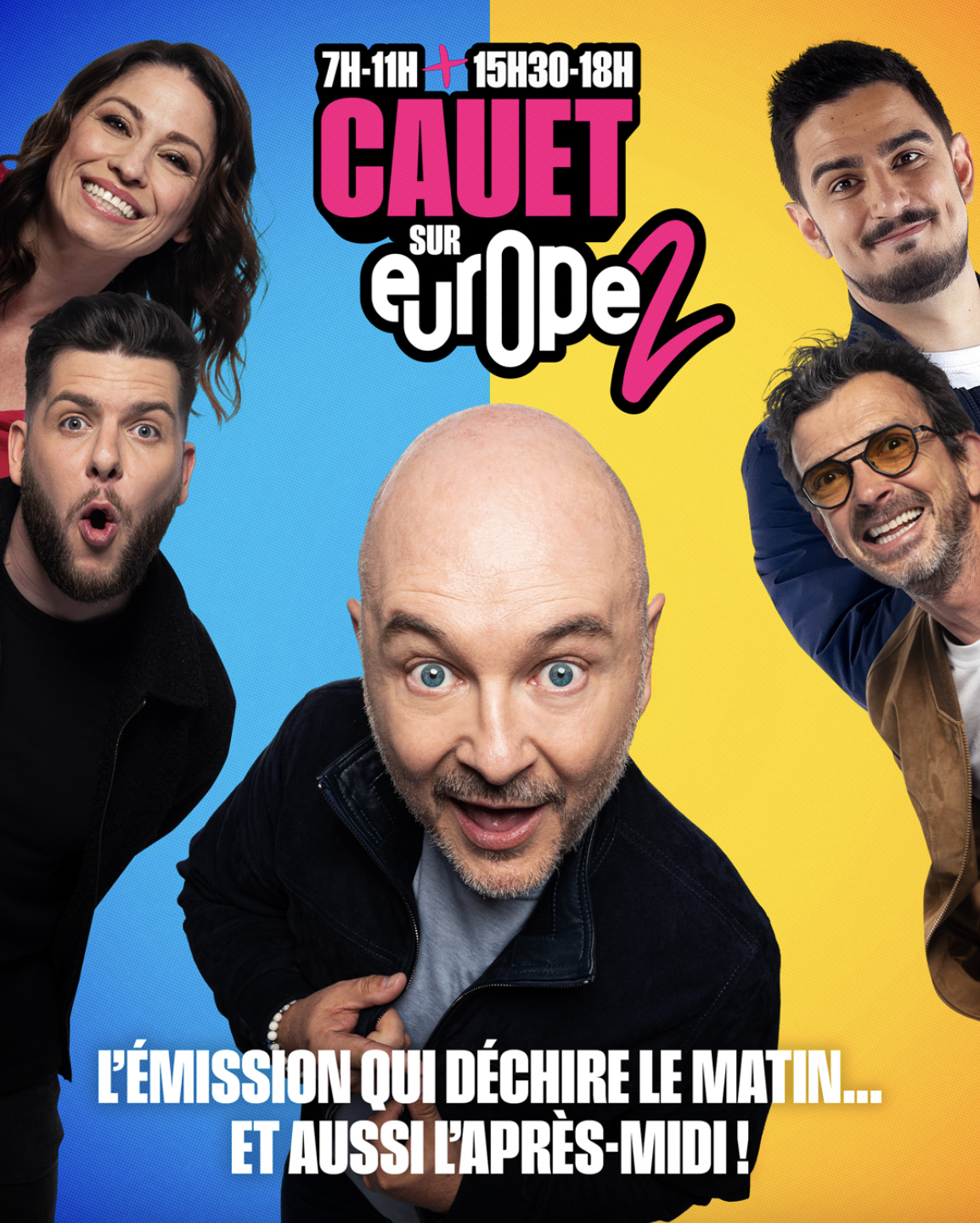 "Cauet sur Europe 2" s’installe deux fois par jour dès ce 7 avril