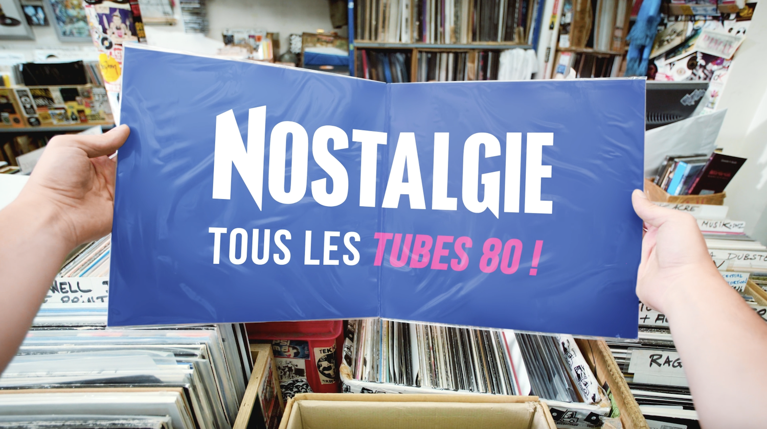 Nostalgie relance sa promesse "Tous les tubes 80 !" avec une nouvelle campagne