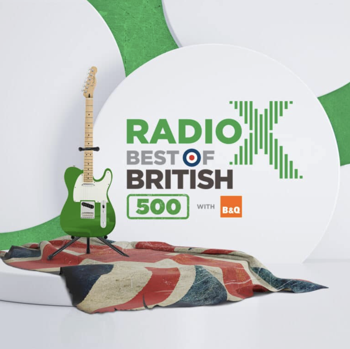 Radio X dévoile le classement Best of British 500 dominé par Oasis