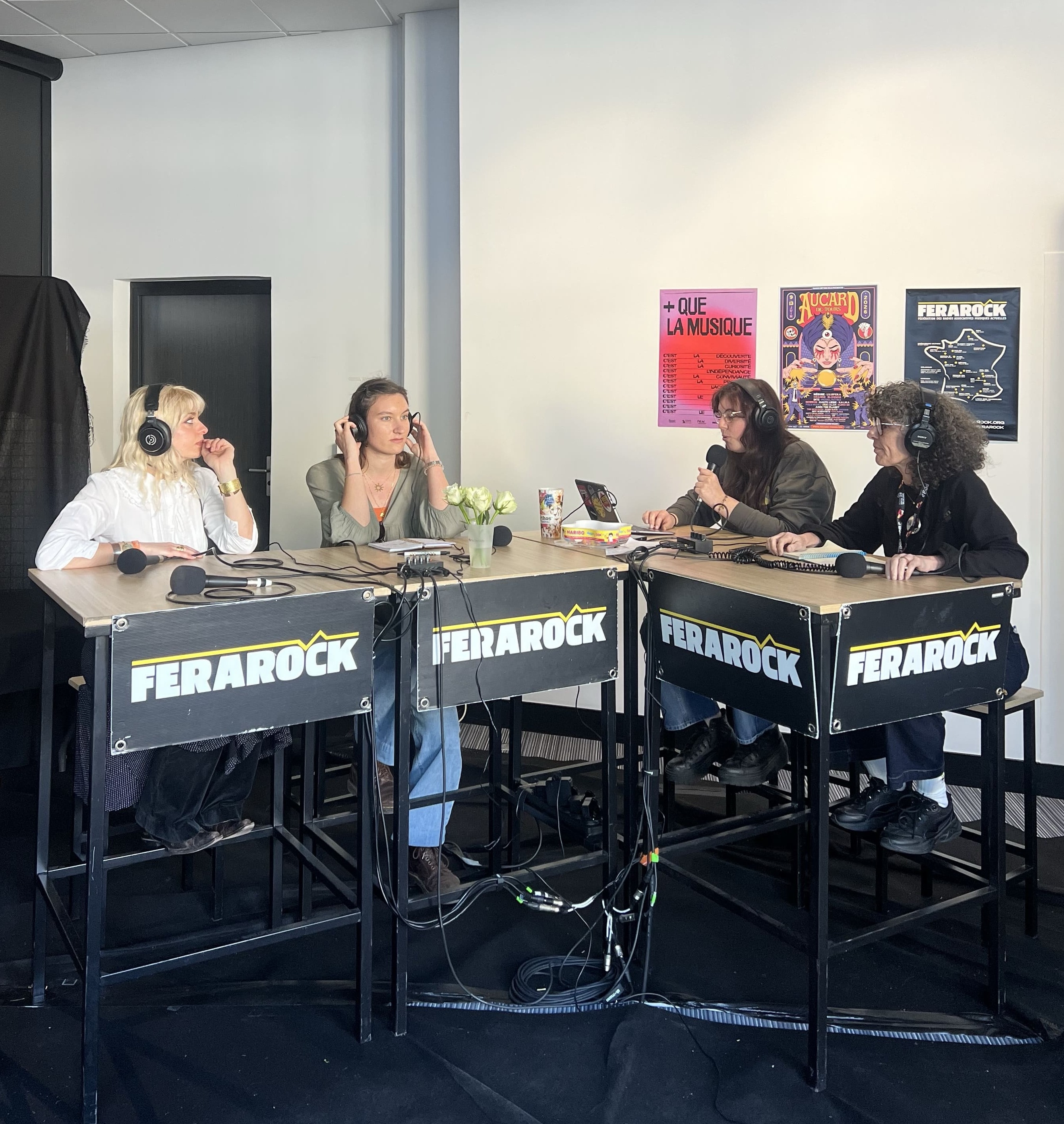 Les radios Ferarock réunies autour des Inouïs 2026 à Bourges