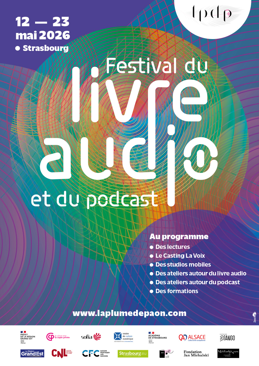 Strasbourg accueille le Festival du livre audio et du podcast 