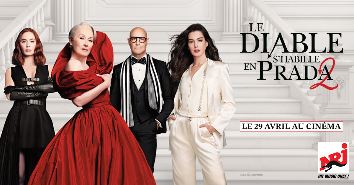 NRJ partenaire du film "Le diable s’habille en Prada 2"