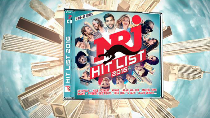 NRJ Hit List 2016 numéro 1 des ventes de compilations