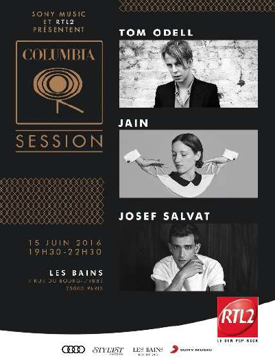 Les concerts Columbia Sessions sur RTL2