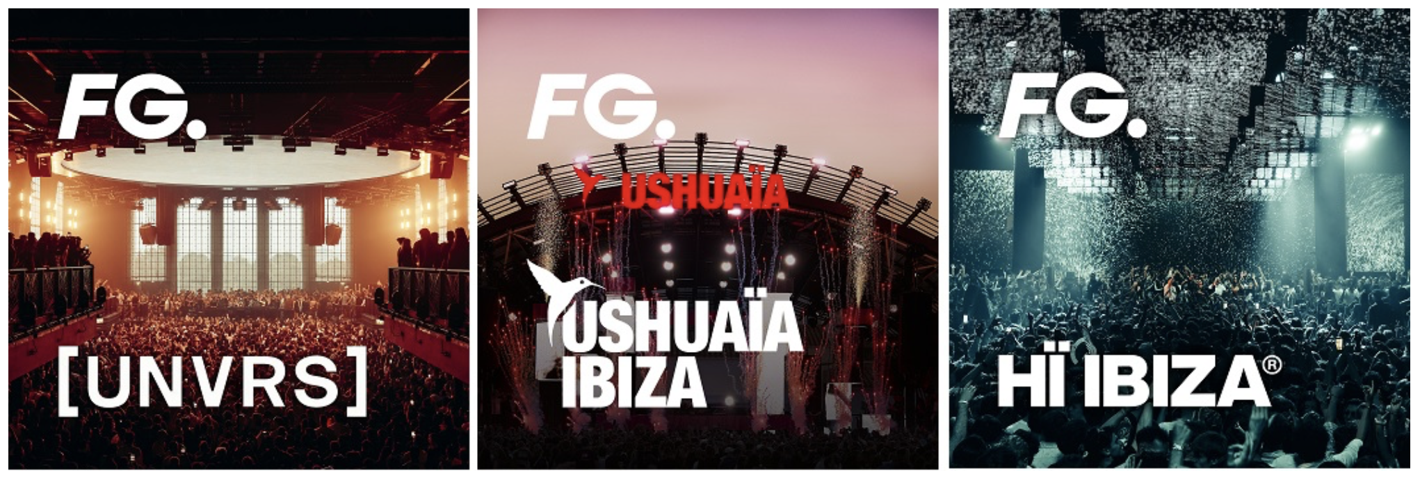 FG déploie trois nouvelles radios digitales dédiées aux clubs majeurs d’Ibiza