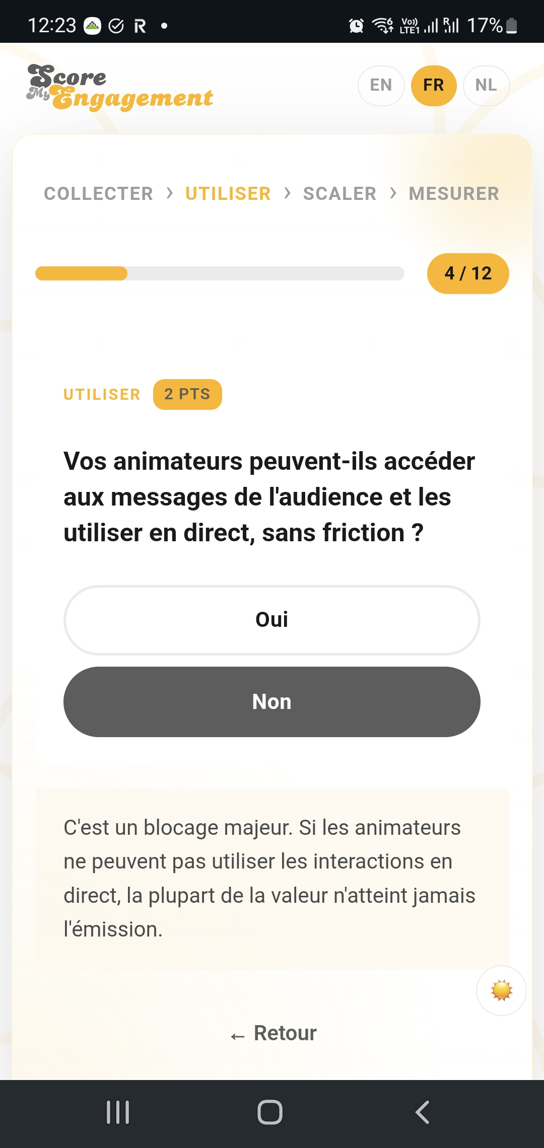 Score My Engagement propose aux radios un diagnostic gratuit de leur engagement audience