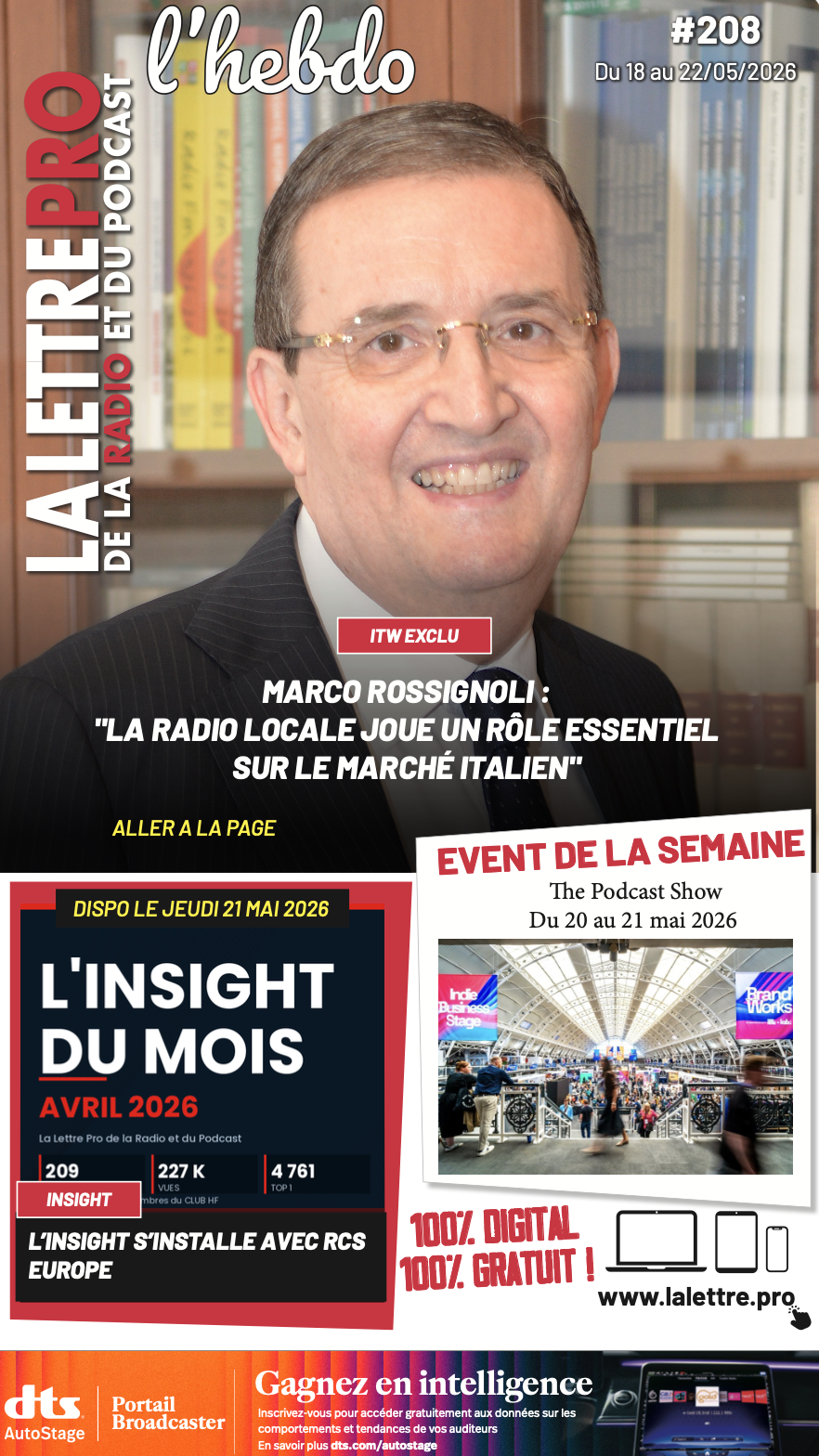 Le 208e numéro de La Lettre Pro L'Hebdo parait ce mardi