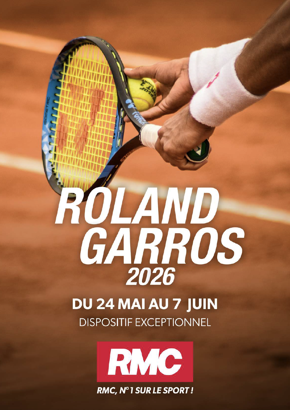 RMC combine antenne linéaire, radio digitale et contenus web pour Roland-Garros