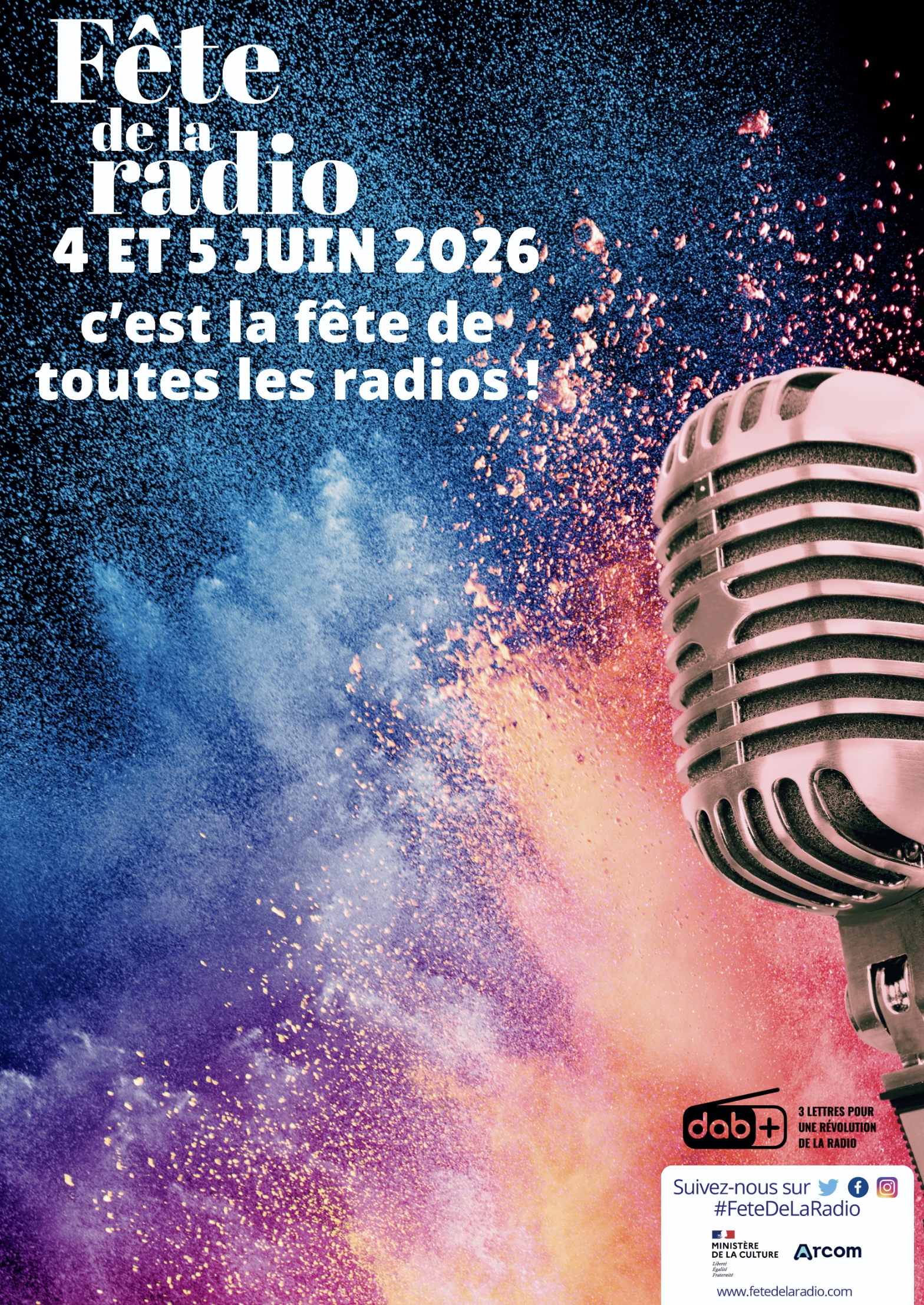 Les radios invitées à participer à la Fête de la Radio les 4 et 5 juin 2026
