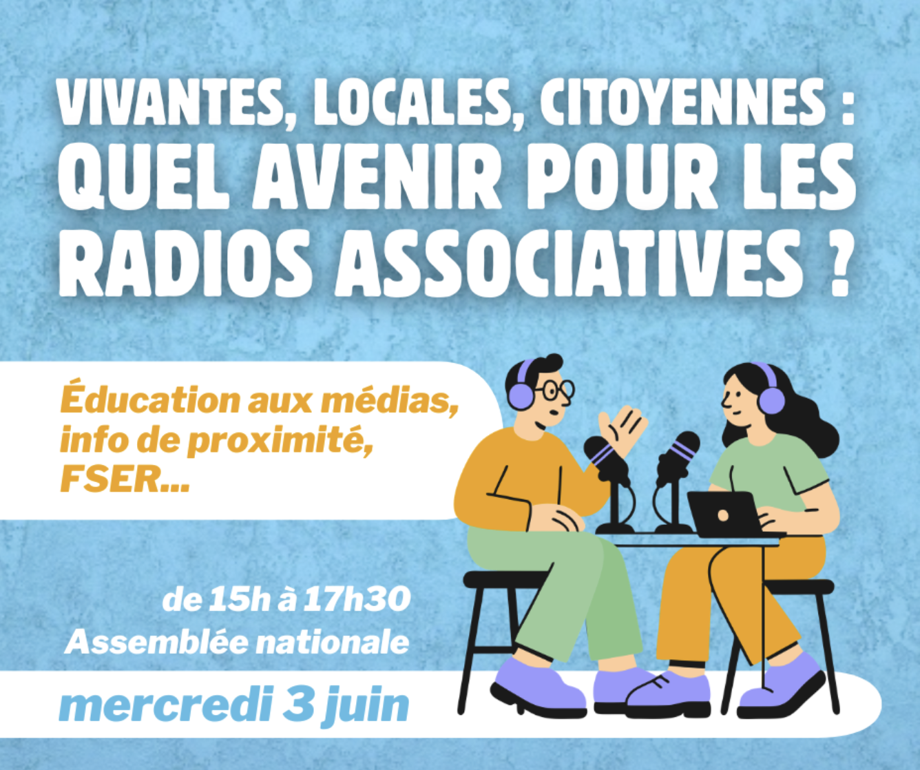 Les radios associatives au cœur d’un colloque parlementaire à l’Assemblée nationale