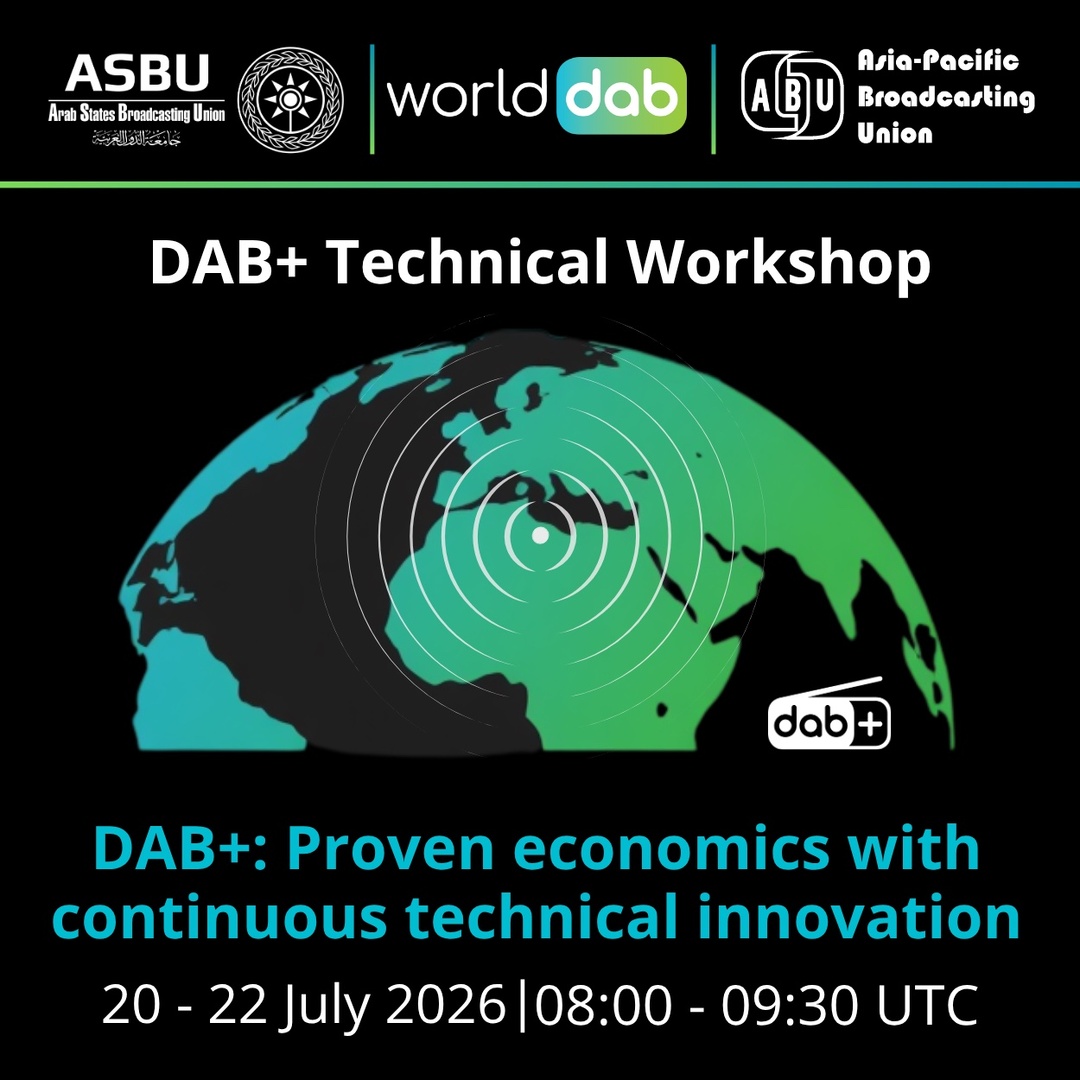 Les avancées techniques du DAB+ au programme du workshop ABU-ASBU-WorldDAB 