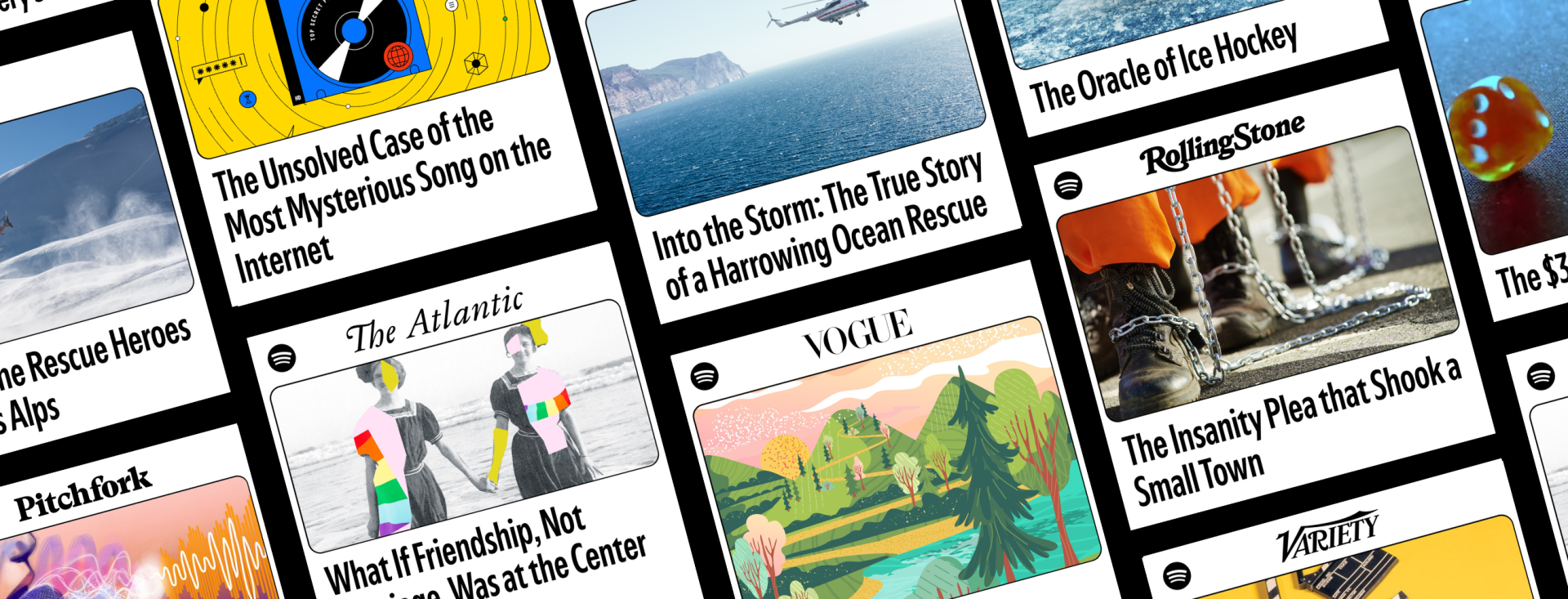 Spotify transforme les articles de presse en contenus audio