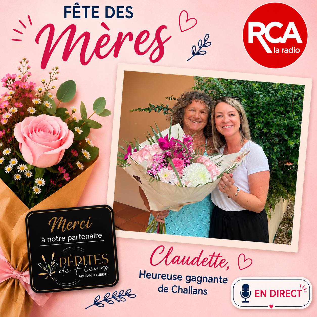 RCA La Radio célèbre la Fête des Mères au plus près de ses auditrices