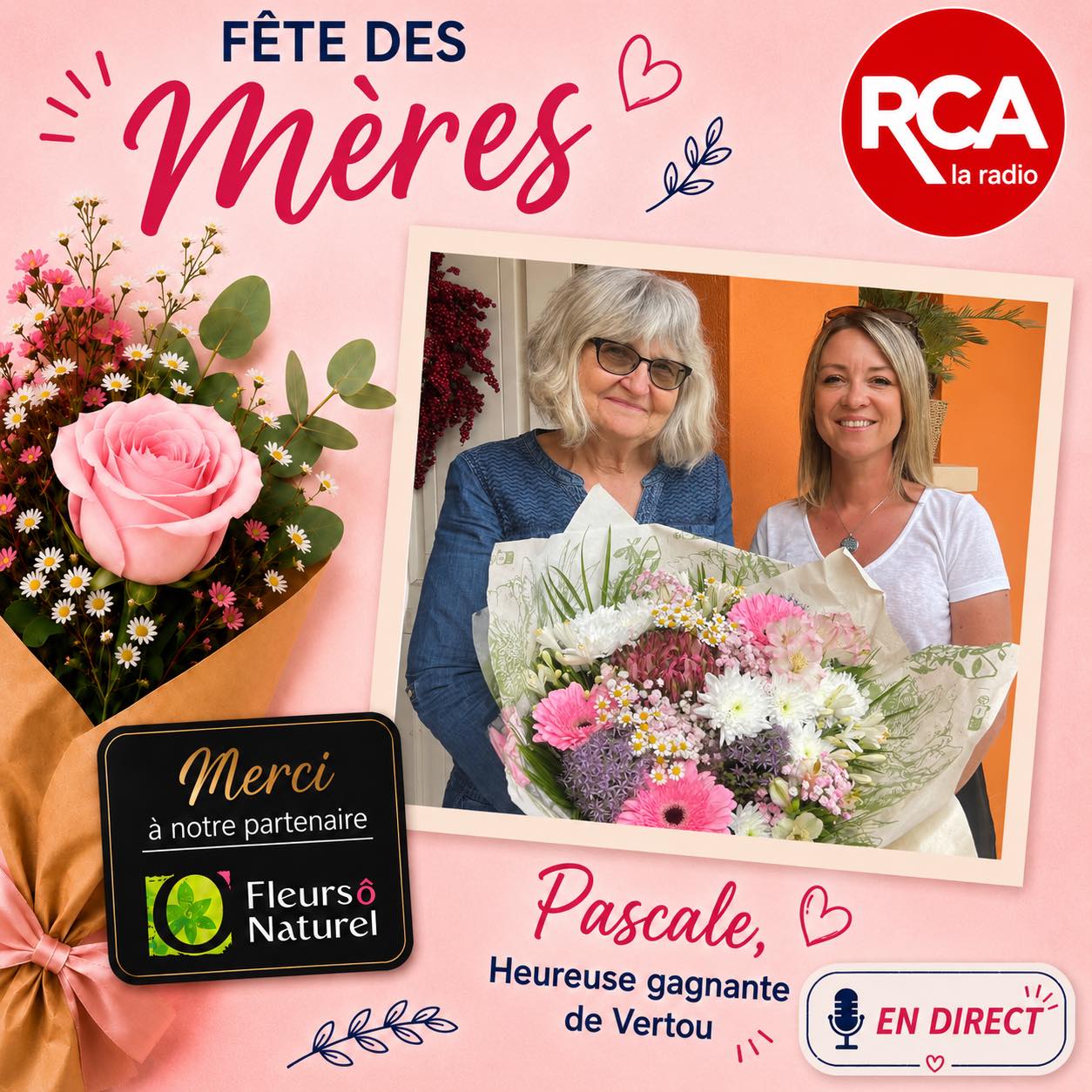 RCA La Radio célèbre la Fête des Mères au plus près de ses auditrices