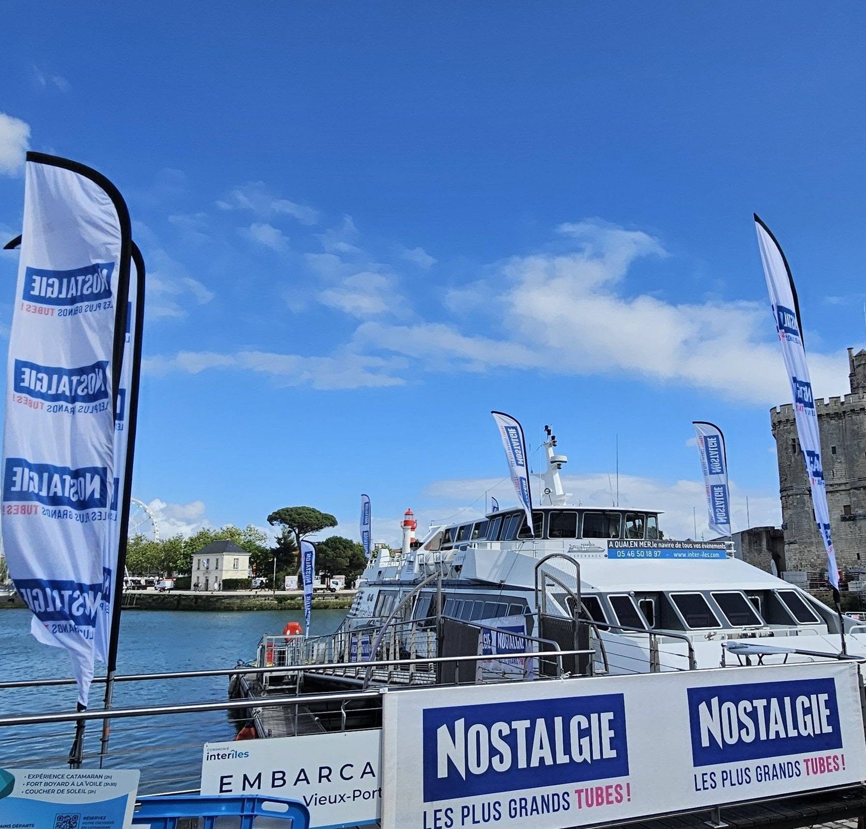 Nostalgie Charente-Maritime mise sur l’événementiel local avec une croisière privatisée