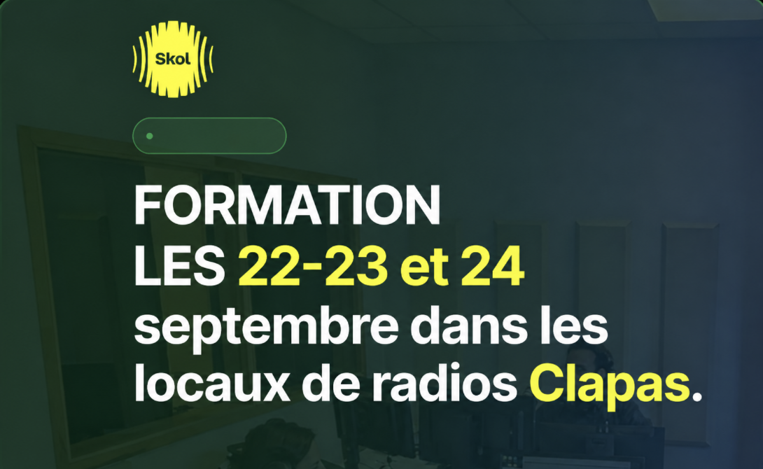 La Skol lance une formation dédiée aux podcasts
