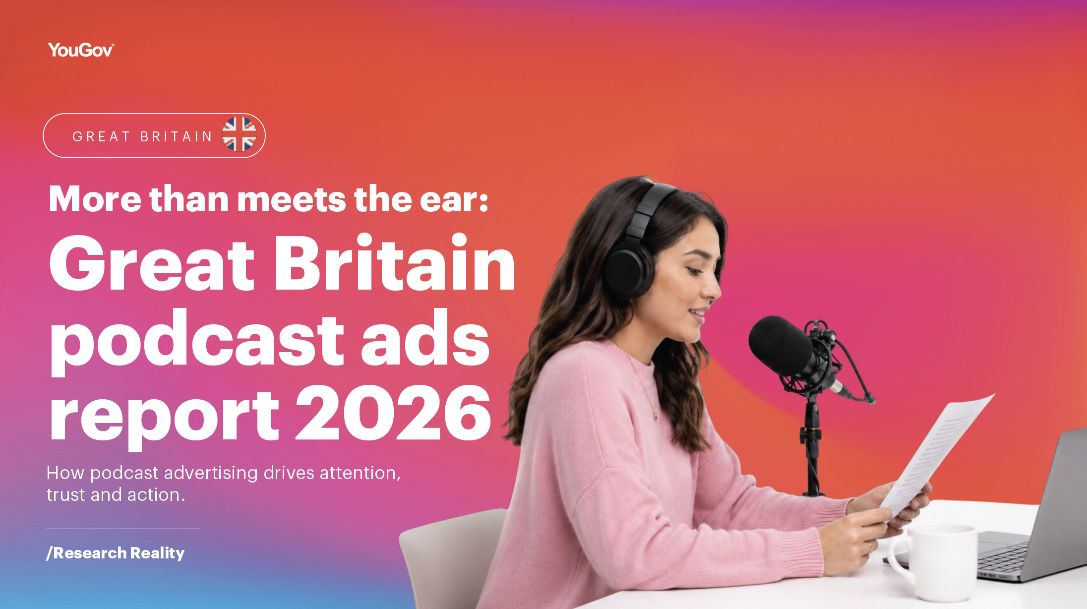 YouGov mesure l'attention et les actions des auditeurs britanniques de podcasts