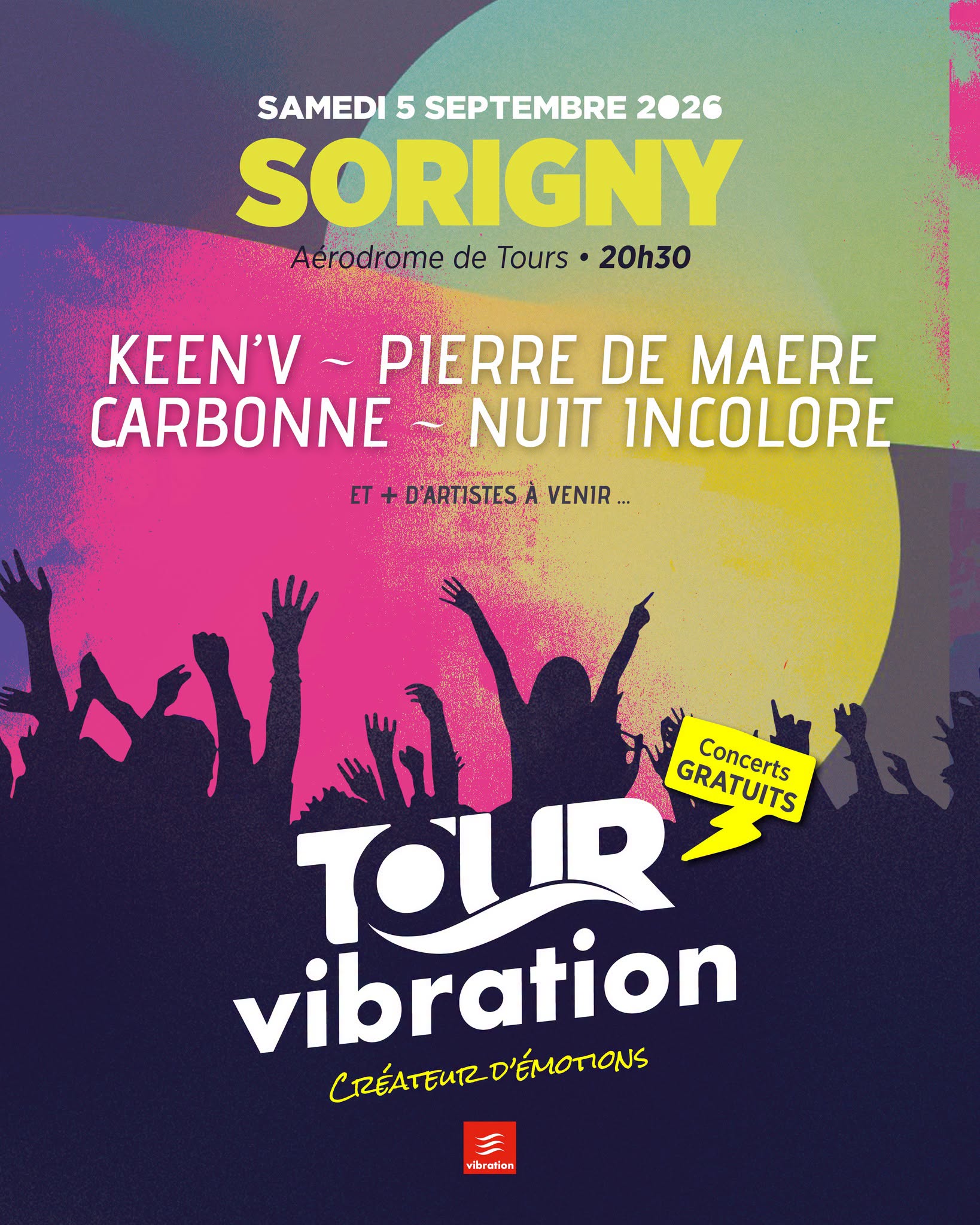 Vibration repart en tournée avec trois concerts en Centre-Val de Loire