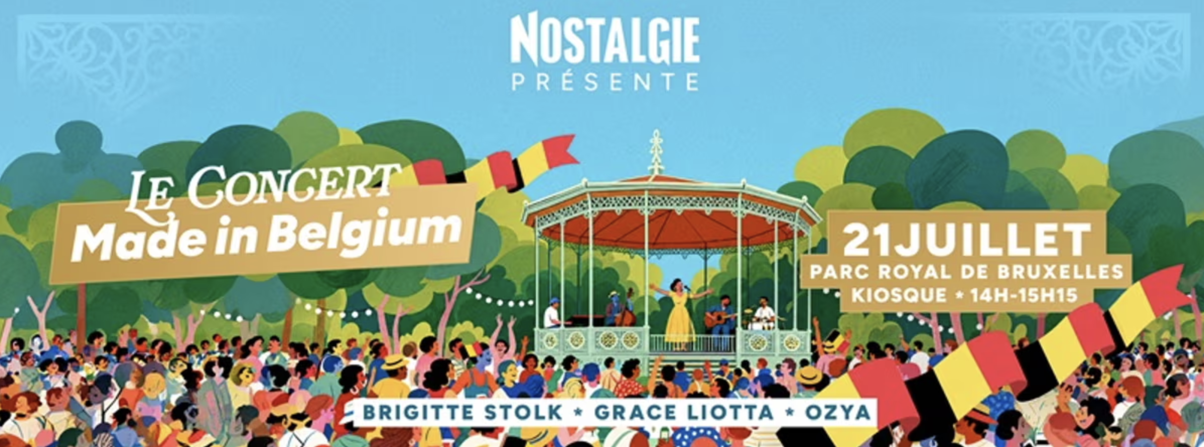 Avec "Made in Belgium", Nostalgie offre une scène à trois talents émergents belges