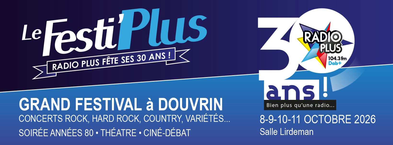 Pour ses 30 ans, Radio Plus prépare quatre jours de festivités à Douvrin