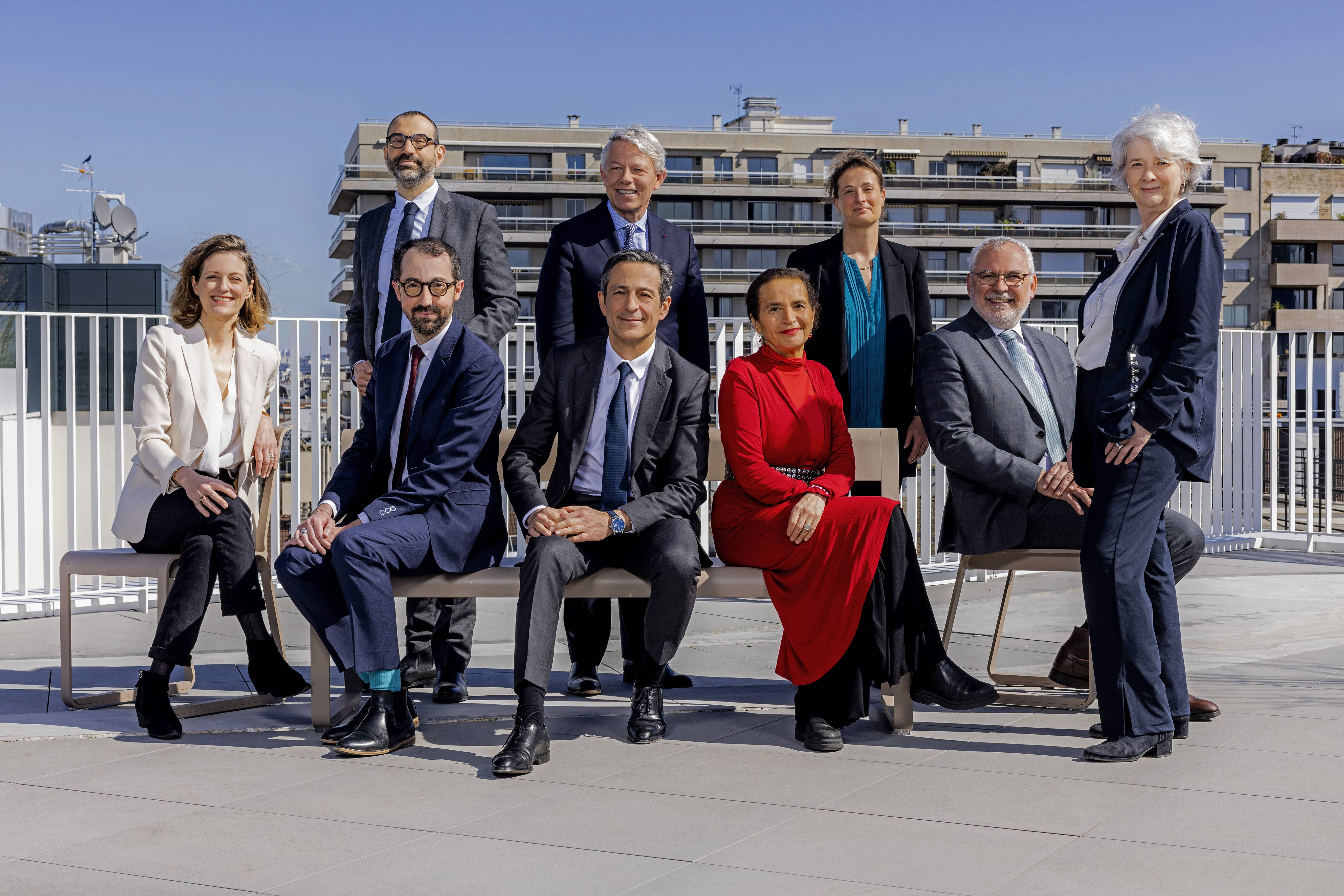Les membres du collège de l'Arcom © Stéphane Grangier