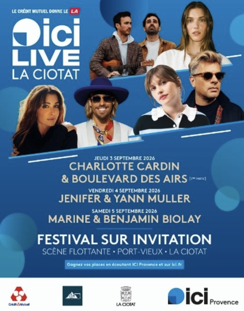 ICI Provence célèbre les cinq ans d'ICI Live La Ciotat