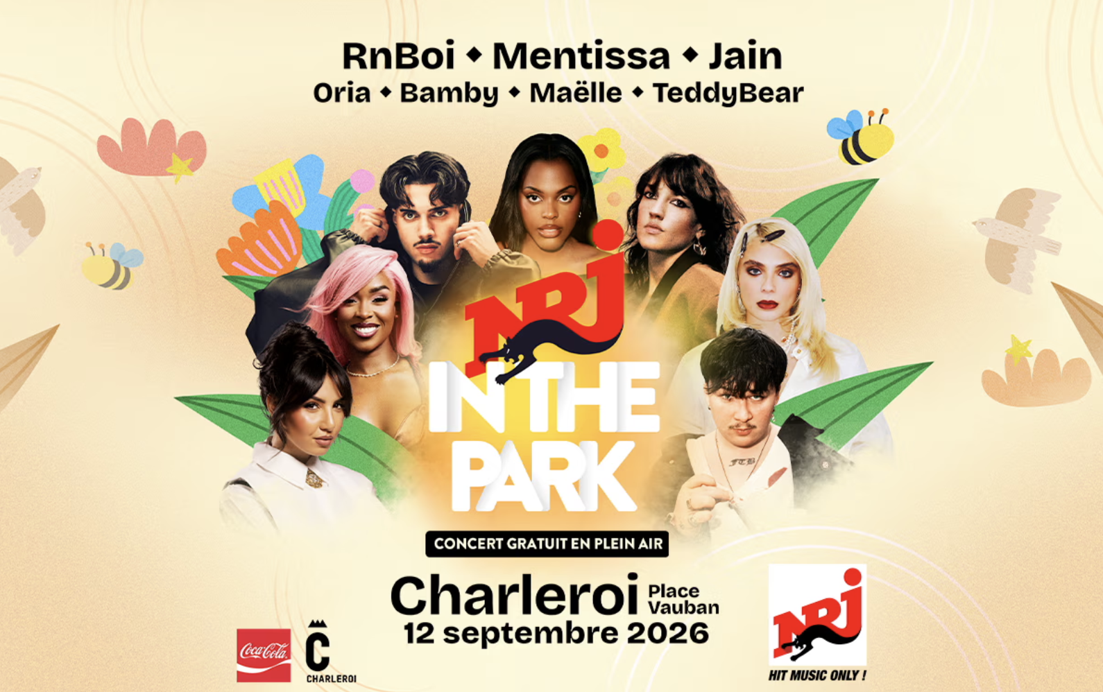 La Belgique retrouve le "NRJ in the Park"