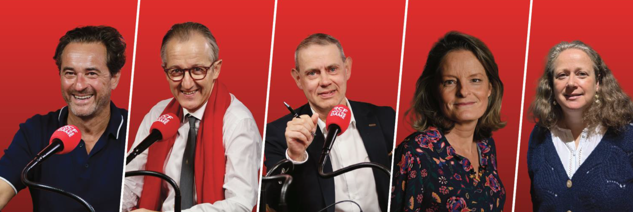 Christophe Barbier et Nathanaël de Rincquesen rejoignent RCF Notre Dame