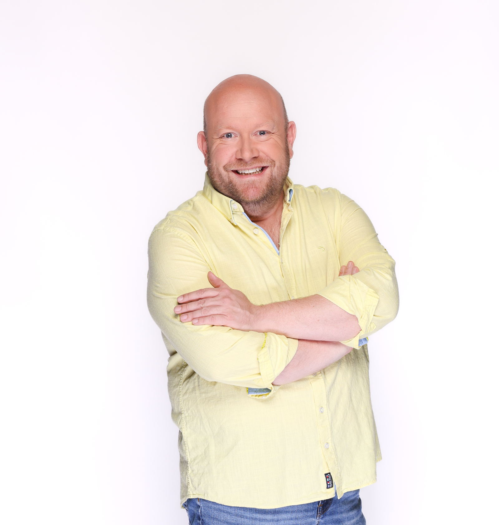 Pour Olivier Duroy, la diffusion télévisée de "La Nosta Family" doit intégrer le visuel "sans dénaturer le rythme radio". © Stéphane De Coster