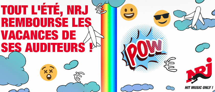 Tout l'été, NRJ rembourse les vacances