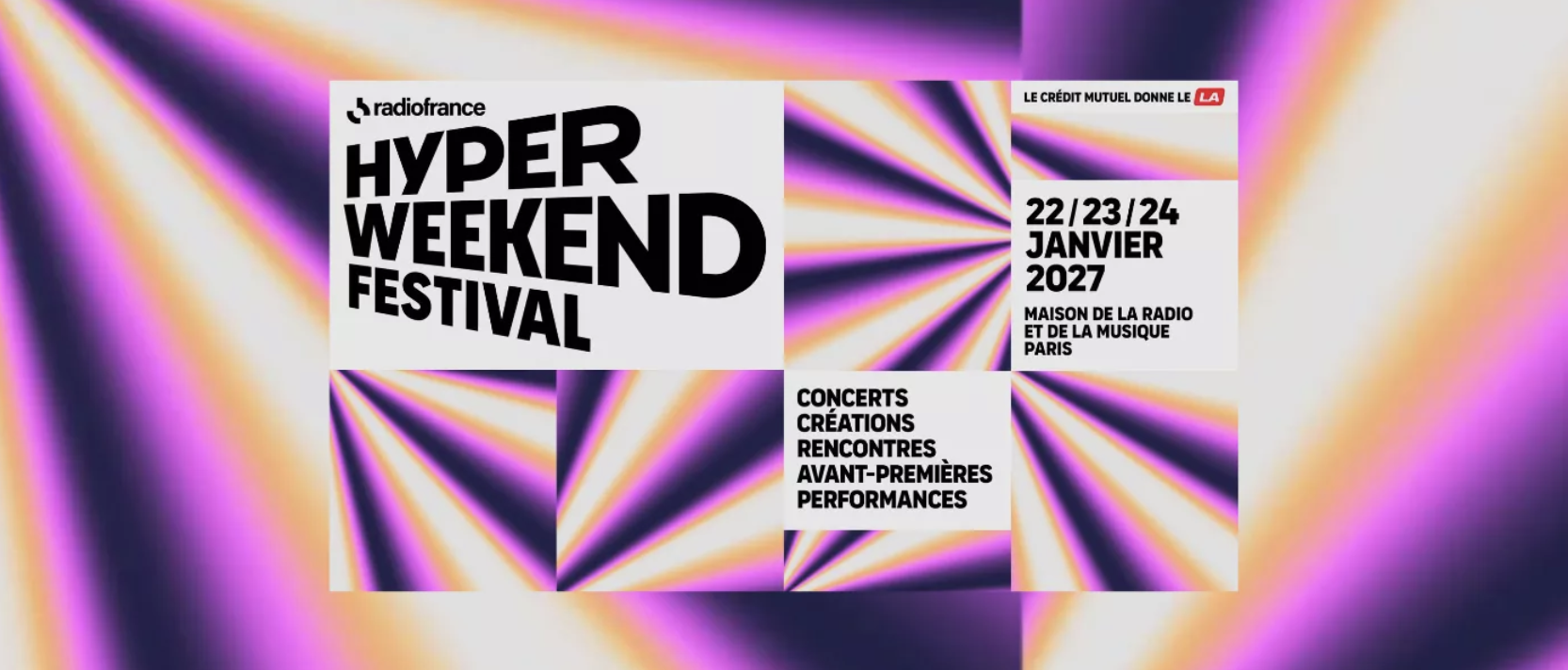 Radio France crée une radio éphémère pour accompagner l’Hyper Weekend Festival