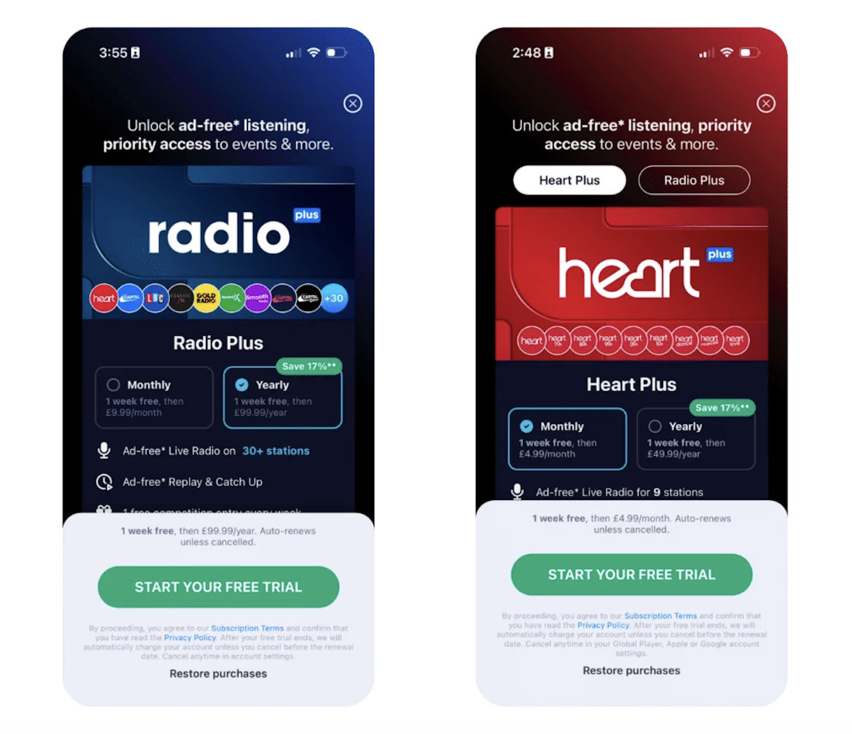 Global reconnaît ainsi implicitement qu'il existe une fraction de son audience pour laquelle les écrans publicitaires constituent une friction d'écoute. La marque teste ici la capacité de cette friction à devenir une source directe de revenus...