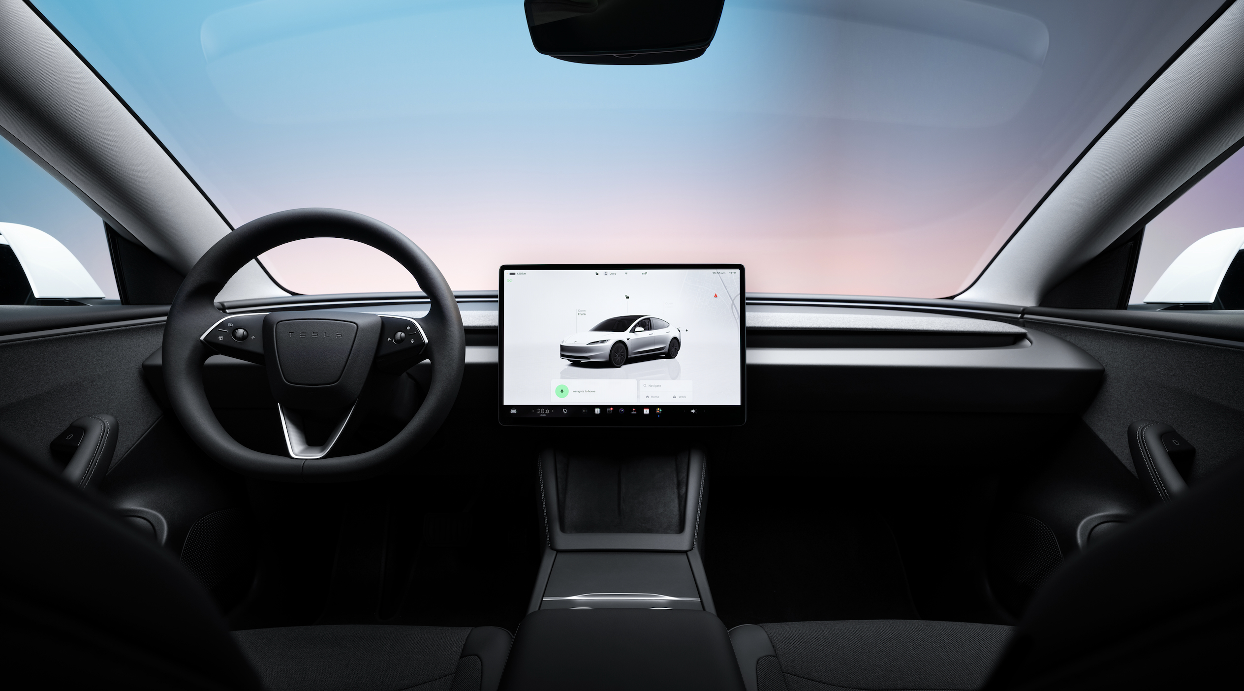 En Australie, Tesla supprime les récepteurs FM et DAB+ de sa Model 3 d’entrée de gamme, obligeant les automobilistes à passer par Internet pour écouter la radio. Une décision qui fait réagir les radiodiffuseurs australiens.  Crédit photo : Courtesy of Tesla, Inc.